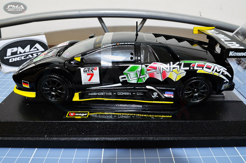 CHRISTOPHE BOUCHUT, STEFAN MÜCKE 2007  LAMBORGHINI MURCIÉLAGO R-GT 1:24